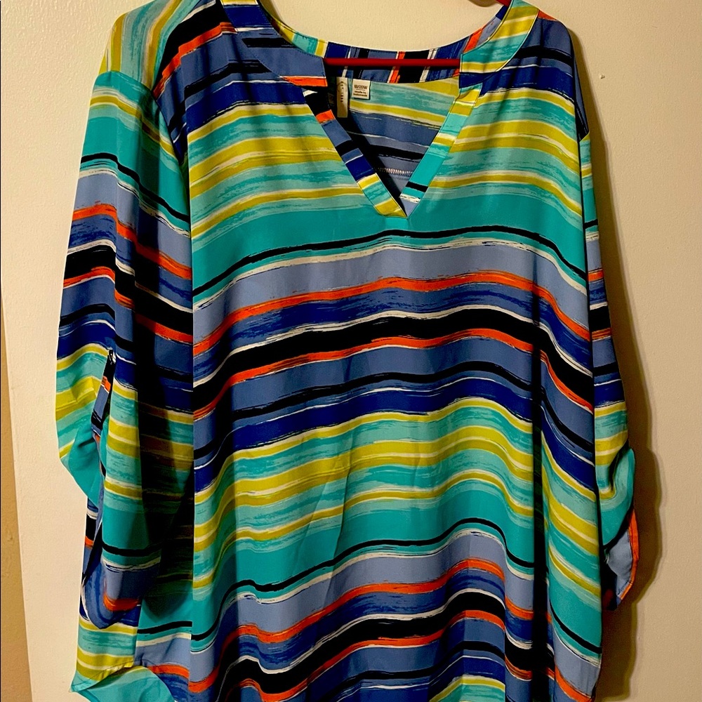 Multiple color blouse